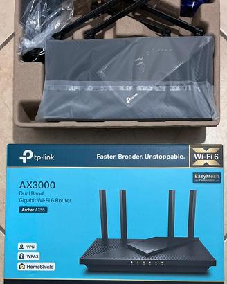 TP-Link Archer Ax55 Router Wifi 6 Dual-Band