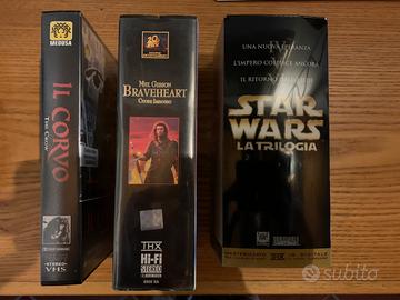 VHS per amatori. Film, concerti, varie