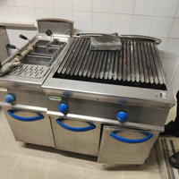 Cucina industriale ristorante acciaio inox usata