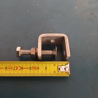 morsetti strettoi ganci a C acciaio inox