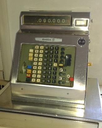 Registratore di cassa Sweda anni 70