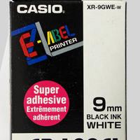 3 nastri per etichettatrice CASIO XR-9WE-w