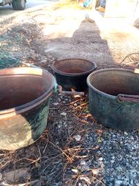 calderoni rame varie misure 