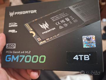 Acer Predator GM7000 PCIe 4.0 NVMe SSD 4TB