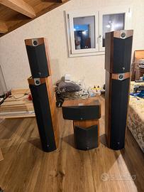 impianto focal + ampli yamaha