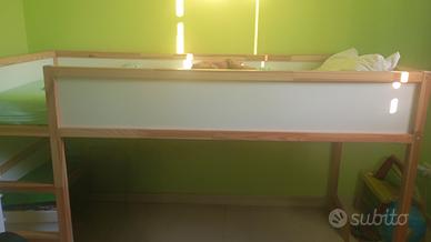 Letto a soppalco kura ikea