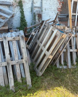 Bancali in legno gratis – Ritiro sul posto