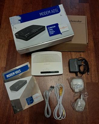 Modem Router ADSL2+ Technicolor TG582n LIBERO