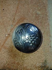 scatolina porta pillole in argento Brandimarte
