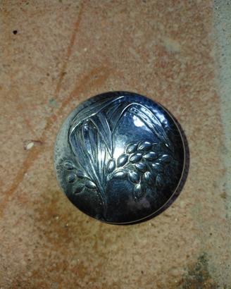 scatolina porta pillole in argento Brandimarte