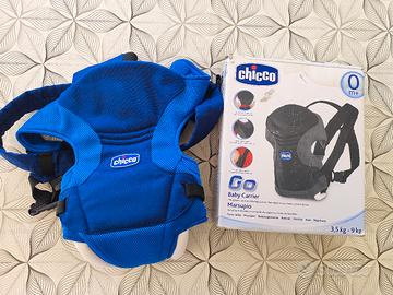 Marsupio Chicco Go Baby Carrier - Blu Wave