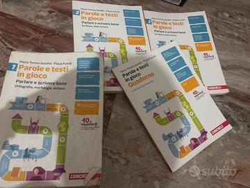 Parole testi in gioco, libri italiano delle medie