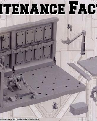 Zoids 1/144 Maintenance Factory TOMYTEC