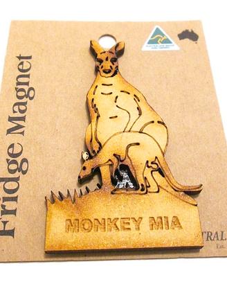 Calamita da frigorifero australian legno souvenir