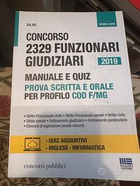 2 manuali per concorsi (funzionari)