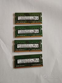 RAM DDR4 SO-DIMM PC notebook Samsung Kingston