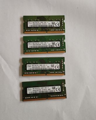 RAM DDR4 SO-DIMM PC notebook Samsung Kingston