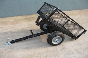 Carrello rimorchio ribaltabile portata 350  tc3289