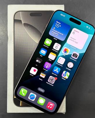 Iphone 16 pro max 256gb