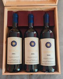 verticale vino sassicaia 