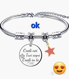 bracciale in acciaio 