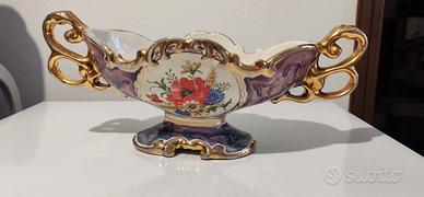 centrotavola ceramica F. Mori sesto fiorentino 
