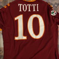 maglia roma worn totti 2009