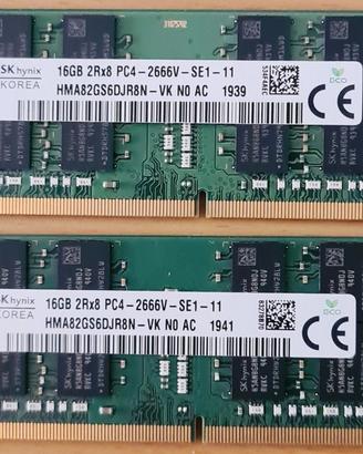 Ram SK hynix DDR4 32GB Sodimm Kit (2x16GB)
