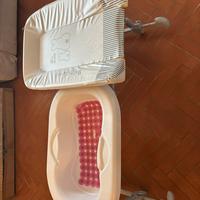 Vasca e fasciatoio per vasca