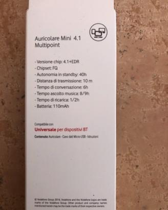 Auricolare mini senza fili