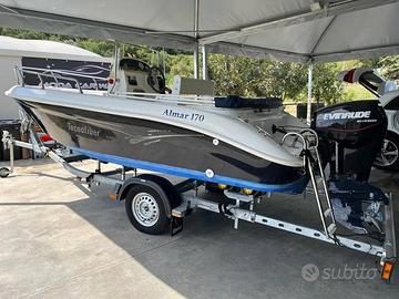 Open Tecnofiber evinrude etec 40/60 carrello