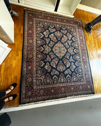 Tappeto persiano Sarouk orientale annodato a mano