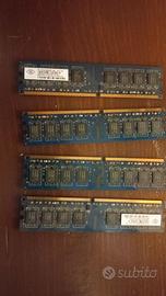 ram generiche ddr2 1gbx4