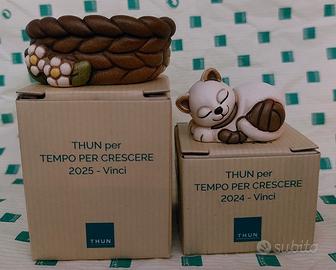 Presepe Thun Gatto con Cesta 