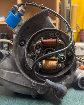 blocco motore V5A1M vespa smallframe semi-completo