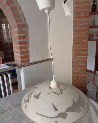 Lampadario con filo