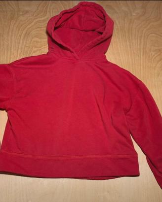 Felpa con cappuccio zara