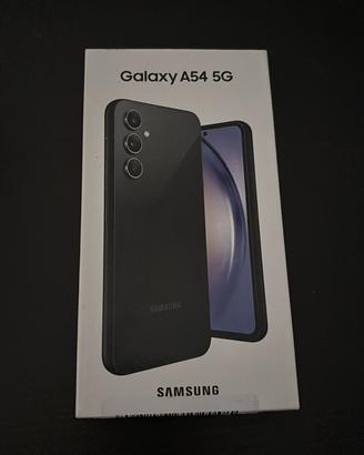 Samsung Galaxy A54 5G nero + scatola originale