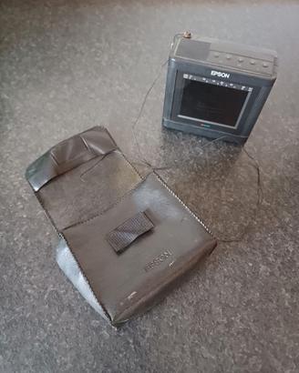 Mini tv portatile vintage - Epson anni'90