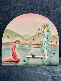 Placca ceramica Tosin La Freccia Annunciazione