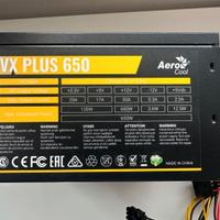 VX Plus 650 - Alimentatore per PC + 2 ventole