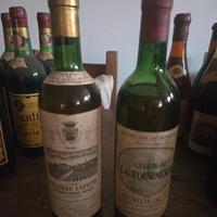 2 bottiglie bordeaux da collezione