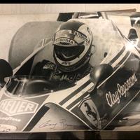 Foto autografara Regazzoni