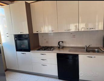 Cucina bianca lucida 3.30m