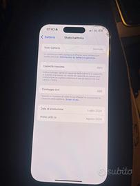 Iphone 15 Pro 256 GB