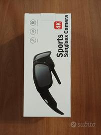 Occhiali con Telecamera 4K 64GB Grandangolo