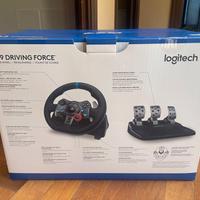 volante play station con pedali