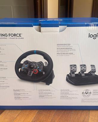 volante play station con pedali
