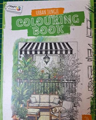 Libro da Colorare per Adulti Urban Jungle