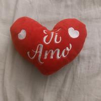 peluche del cuore